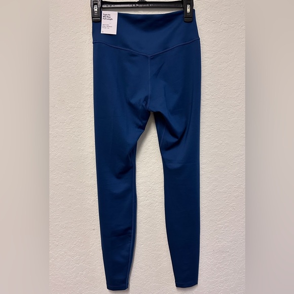 Nike Women’s Training Mid-Rise Leggings Full Length Size S Blue DM1608-460 - Picture 5 of 7